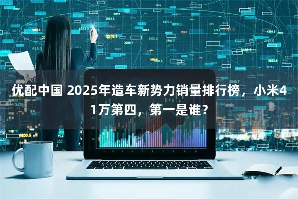 优配中国 2025年造车新势力销量排行榜，小米41万第四，第一是谁？